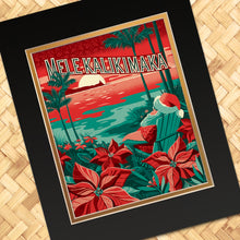 Load image into Gallery viewer, Mele Kalikimaka Sunset Print