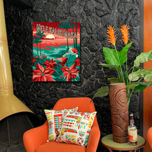 Load image into Gallery viewer, Mele Kalikimaka Sunset Autographed Canvas Giclee