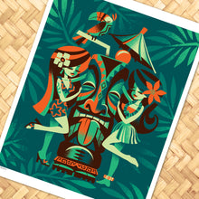 Load image into Gallery viewer, Menage a Tiki Print