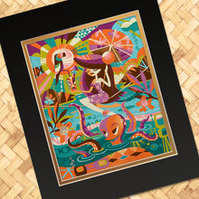 Load image into Gallery viewer, Portrait Of A Wahine Octopus Print