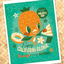 Load image into Gallery viewer, Pineapple Bird Print