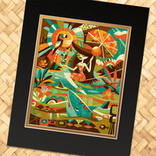 Load image into Gallery viewer, Portrait of a Wahine Sharks Print