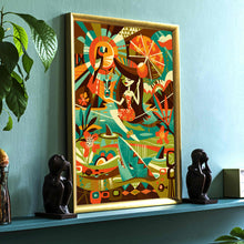 Load image into Gallery viewer, Portrait of a Wahine Sharks Print