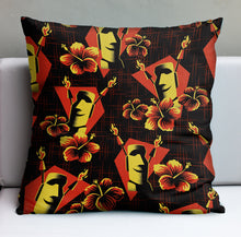 Load image into Gallery viewer, Red Lei Lounge Pillow Cover