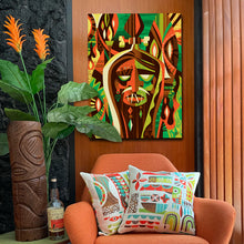 Load image into Gallery viewer, Shrunken Head Autographed Canvas Giclee