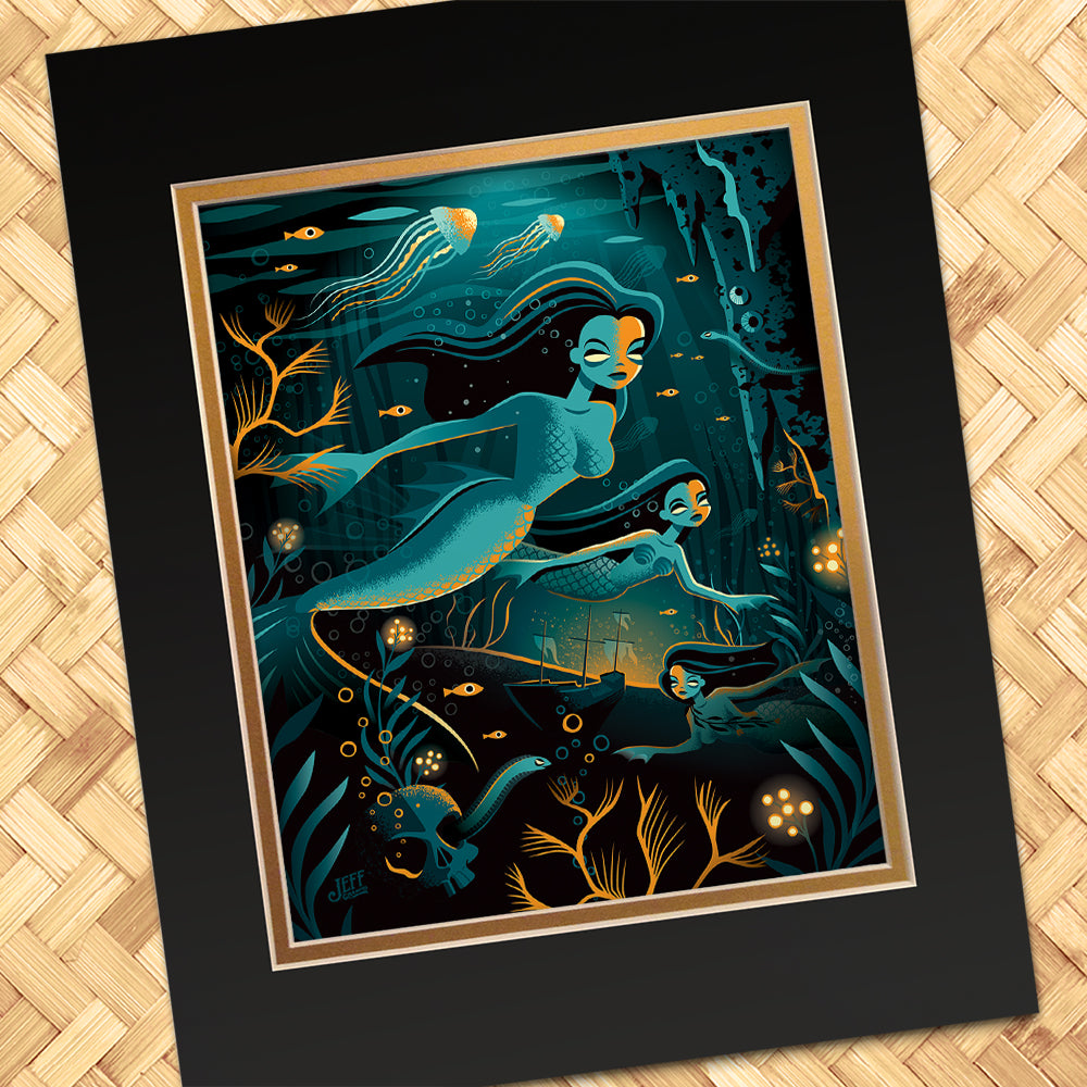 Siren Seas Autographed Canvas Giclee