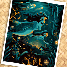 Load image into Gallery viewer, Siren Seas Print