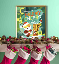Load image into Gallery viewer, Spreading Holiday Cheers Print