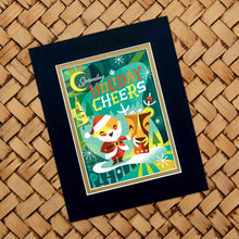 Load image into Gallery viewer, Spreading Holiday Cheers Print