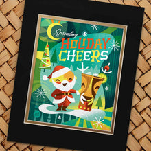 Load image into Gallery viewer, Spreading Holiday Cheers Print
