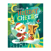 Load image into Gallery viewer, Spreading Holiday Cheers Print