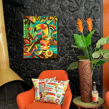 Load image into Gallery viewer, Tiki Toucan Autographed Canvas Giclee