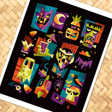 Load image into Gallery viewer, Teal Trick or Tiki