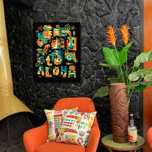 Load image into Gallery viewer, Tiki Nights Autographed Canvas Giclee