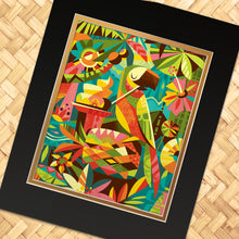 Load image into Gallery viewer, Tiki Parrotdice Print