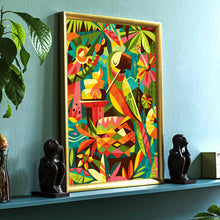 Load image into Gallery viewer, Tiki Parrotdice Print