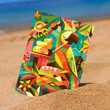 Load image into Gallery viewer, Tiki Parrotdice Print