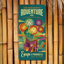 Load image into Gallery viewer, Adventure Begins Here Personalized Metal Sign