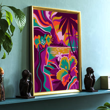 Load image into Gallery viewer, Volcanic Sunset Print