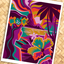 Load image into Gallery viewer, Volcanic Sunset Print