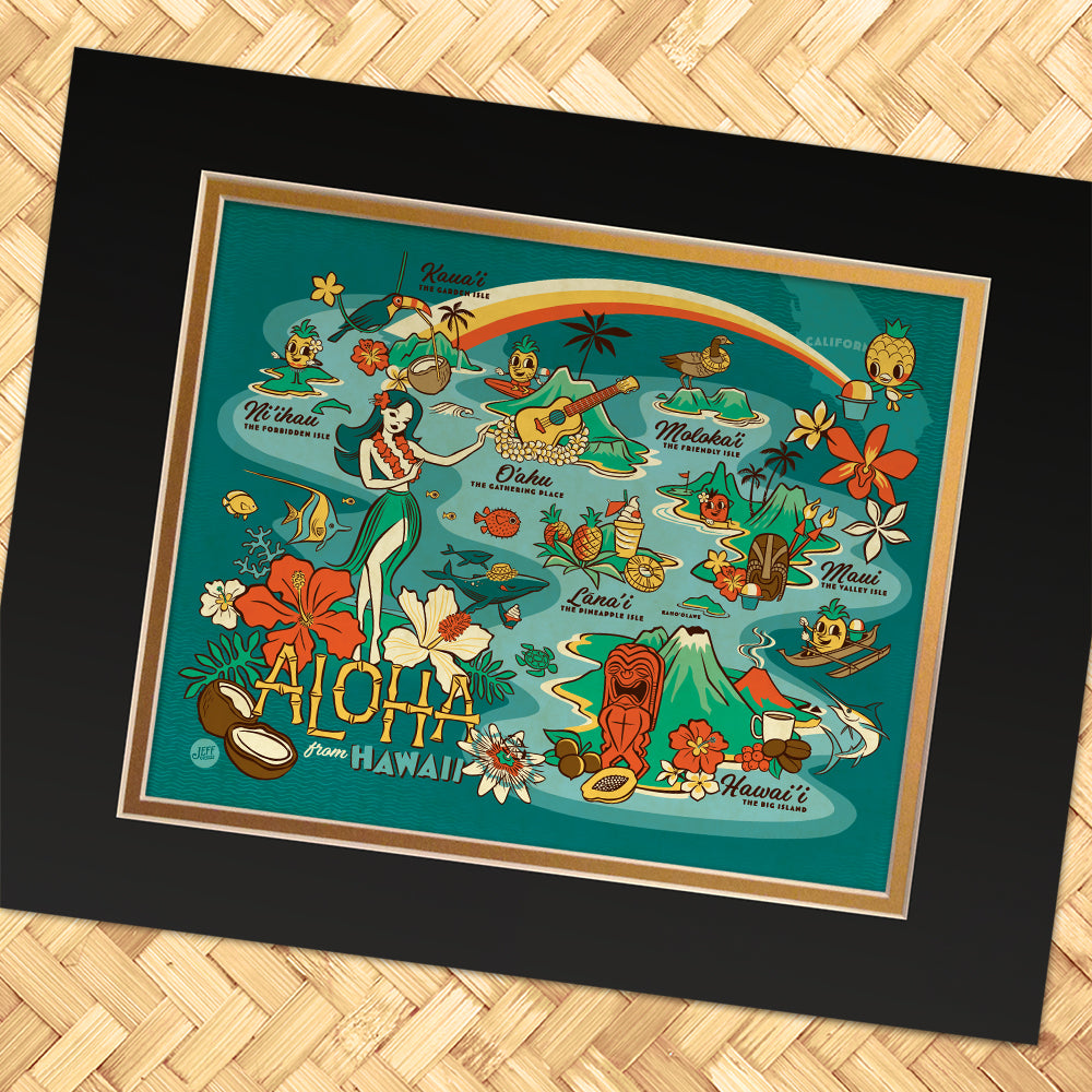 Jeff Granito's 'Adventure Begins Here' Metal Sign main image 0
