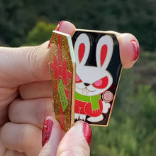 Load image into Gallery viewer, Coffin Pets Bunny Pin