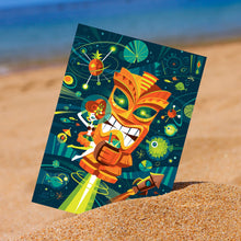 Load image into Gallery viewer, Tiki Planet Art Print