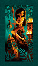 Load image into Gallery viewer, Tiki Portraits Set of Four 12X24 Autographed Gallery Canvas Giclees