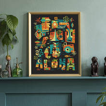 Load image into Gallery viewer, Tiki Nights Print
