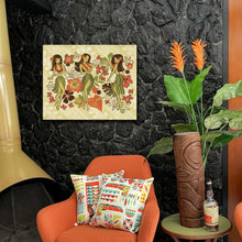 Load image into Gallery viewer, Autographed Gallery Wrapped Canvas Giclee, Classic Hula, Domestic Shipping Included