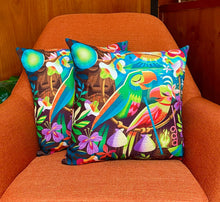 Load image into Gallery viewer, Birds of a Feather, Double Sided Pillow Cover