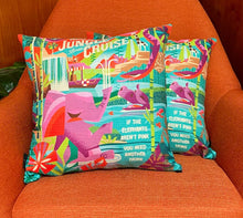 Load image into Gallery viewer, Jungle Cruising Pillow Cover