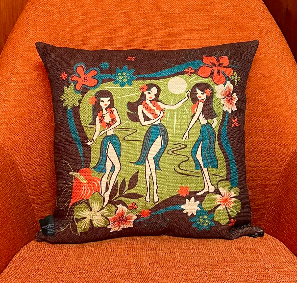 Jeff Granito's 'Modern Families' Pillow Cover - Ready to Ship! (FREE SHIPPING in U.S.) main image 1