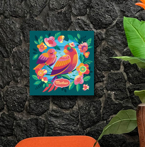 'The Tweetest Mother's Day' Personalized Mini Canvas Giclée - U.S. Shipping Included - Limited Time Pre-Order