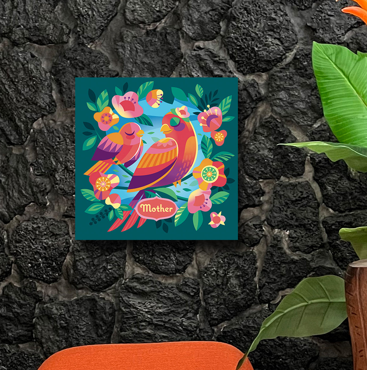 'The Tweetest Mother's Day' Personalized Mini Canvas Giclée - U.S. Shipping Included - Limited Time Pre-Order