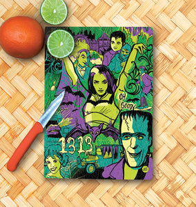 Jeff Granito's '13 Mockingbirds' Glass Cutting Board - Rolling Pre-Order / Ready to Ship!
