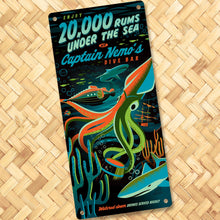 Load image into Gallery viewer, Jeff Granito&#39;s &#39;20,000 Rums Under The Sea&#39; Personalized Metal Sign - Limited Time Pre-Order

