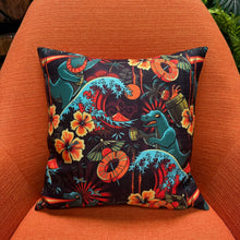 Load image into Gallery viewer, Jeff Granito's 'Rumzilla' Pillow Cover - Ready to Ship! (FREE SHIPPING in U.S.)
