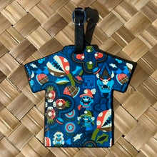 Load image into Gallery viewer, Jeff Granito's 'Pineapple Power-Up' Aloha Luggage Tag - Rolling Pre-Order / Ready to Ship!
