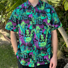 Load image into Gallery viewer, Jeff Granito's '13 Mockingbirds' Modern Fit Button-Up Shirt - Unisex - Ready to Ship! (FREE SHIPPING in U.S.)
