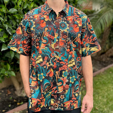 Load image into Gallery viewer, Jeff Granito&#39;s &#39;Rum Conquers All&#39; Modern Fit Button-Up Shirt - Unisex - Ready to Ship!
