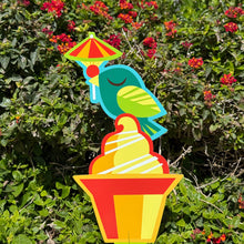 Load image into Gallery viewer, Jeff Granito's 'Aloha Dole Whip' Metal Yard Stake - Pre-Order
