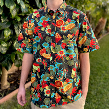 Load image into Gallery viewer, Jeff Granito's 'Mewsubi' Modern Fit Button-Up Shirt - Unisex - Ready to Ship! (FREE SHIPPING in U.S.)
