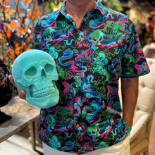 Load image into Gallery viewer, Jeff Granito X The Mai-Kai 'Cursed Crew' Modern Fit Button-Up Shirt - Unisex - Ready to Ship! (FREE SHIPPING in U.S.)
