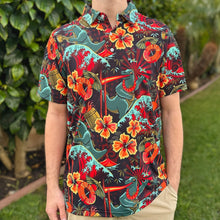 Load image into Gallery viewer, Jeff Granito's 'Rumzilla' Men's Performance Golf Polo - Ready to Ship! (FREE SHIPPING in U.S.)
