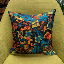Load image into Gallery viewer, Jeff Granito's 'Rum Conquers All' Pillow Cover - Ready to Ship! (FREE SHIPPING in U.S.)
