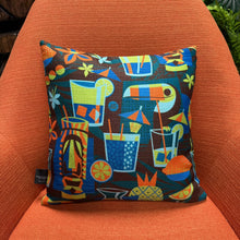 Load image into Gallery viewer, Jeff Granito's 'Toucan Trader' Pillow Cover - Ready to Ship! (FREE SHIPPING in U.S.)
