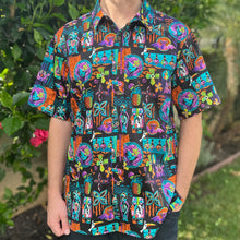 Load image into Gallery viewer, Jeff Granito&#39;s &#39;Calling All Spirits&#39; Modern Fit with Flex Button-Up Shirt - Unisex - Ready to Ship!
