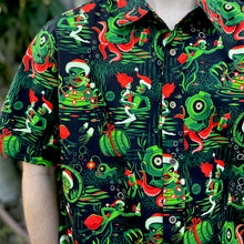 Load image into Gallery viewer, Jeff Granito's 'Creature is Stirring' Modern Fit Button-Up Shirt - Unisex - Ready to Ship (FREE SHIPPING in U.S.)
