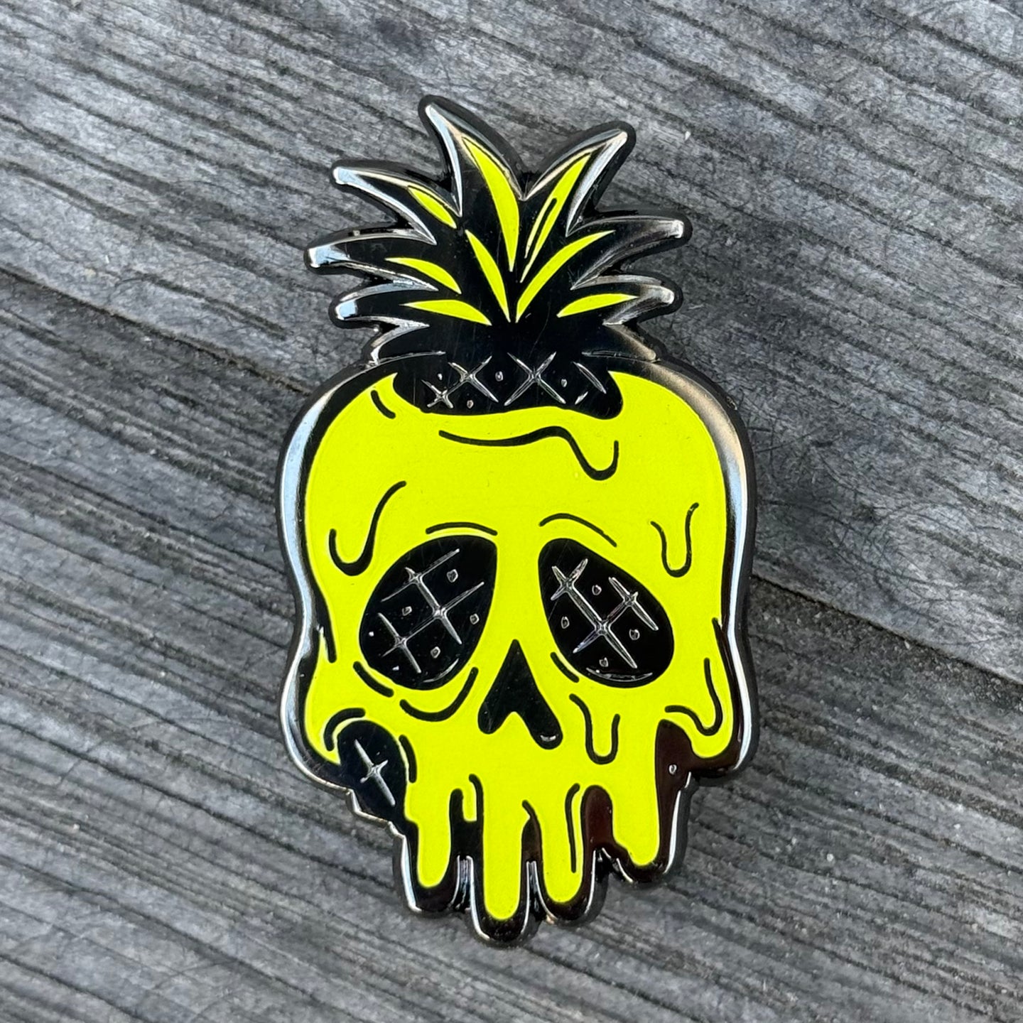 'Poisoned Pineapple Lime' Enamel Pin